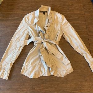 4/$25 INC Lightweight Ruffle Jacket